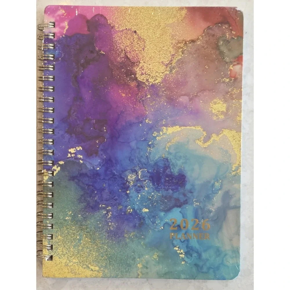 2026 Planner, Weekly and Monthly Jan 2026 - Dec‎ 2026 Hardcover 6.3